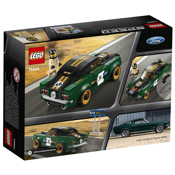 75884 LEGO Speed 1968 Ford Mustang Fastback (Billede 2 af 3)