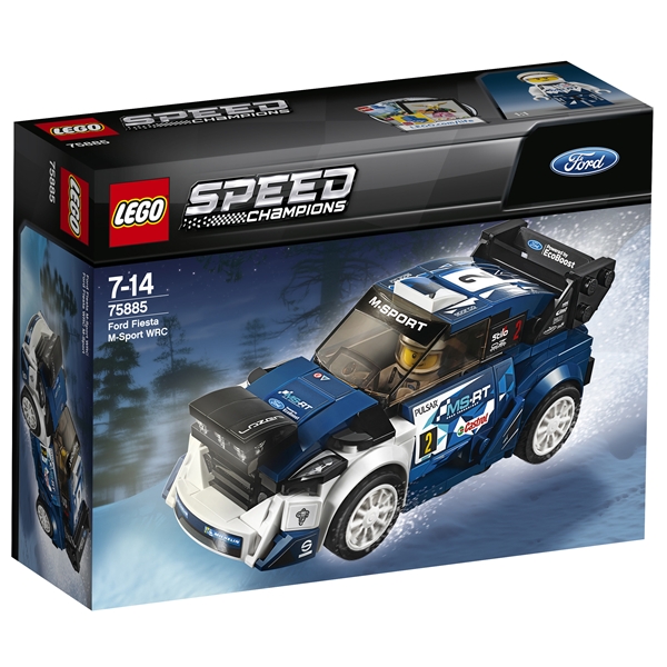 75885 LEGO Speed Ford Fiesta M-Sport WRC (Billede 1 af 3)