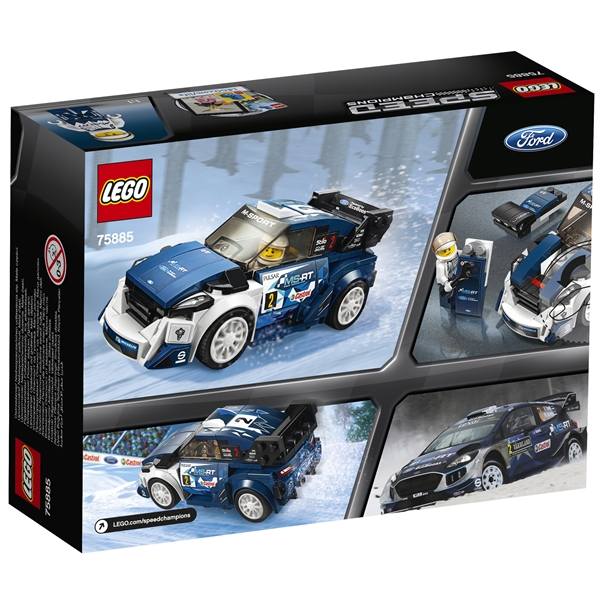 75885 LEGO Speed Ford Fiesta M-Sport WRC (Billede 2 af 3)