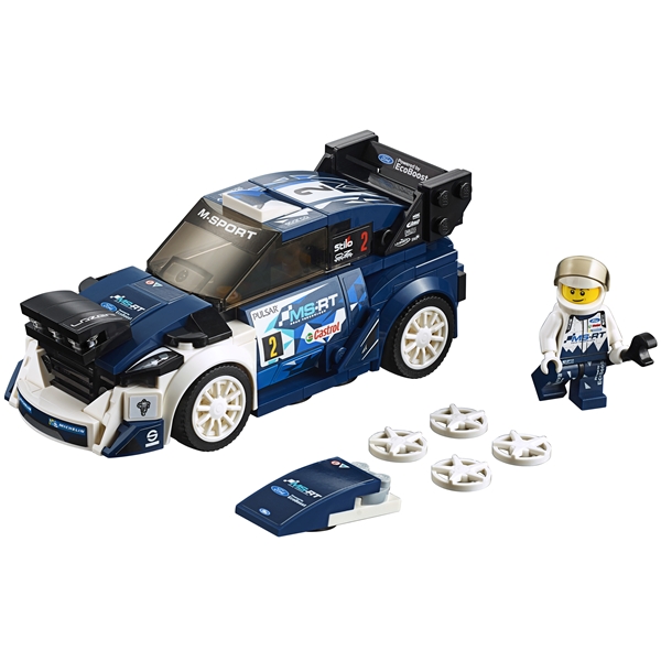 75885 LEGO Speed Ford Fiesta M-Sport WRC (Billede 3 af 3)