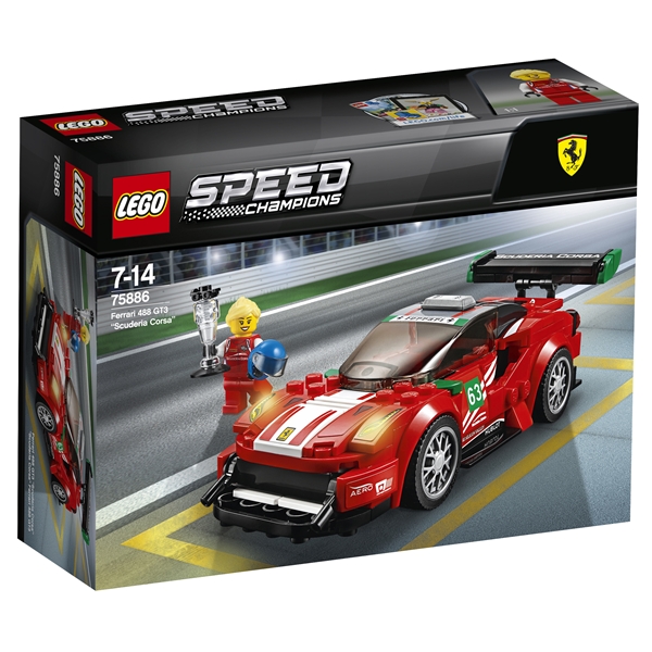 75886 LEGO Speed Ferrari 488 GT3 Scuderia Corsa (Billede 1 af 3)