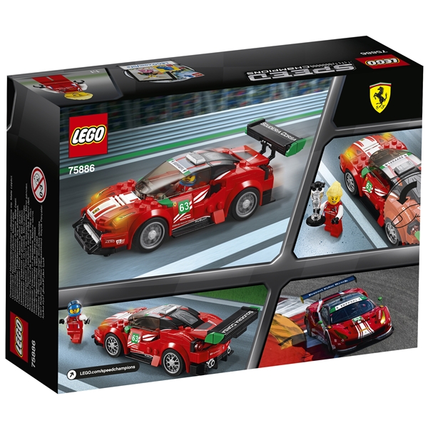 75886 LEGO Speed Ferrari 488 GT3 Scuderia Corsa (Billede 2 af 3)