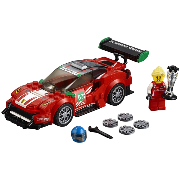 75886 LEGO Speed Ferrari 488 GT3 Scuderia Corsa (Billede 3 af 3)