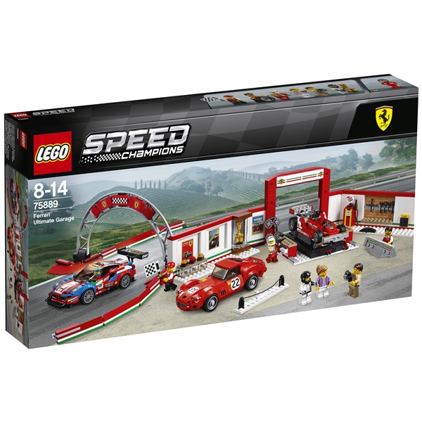 75889 LEGO Speed Ultimativt Ferrari-værksted (Billede 1 af 3)