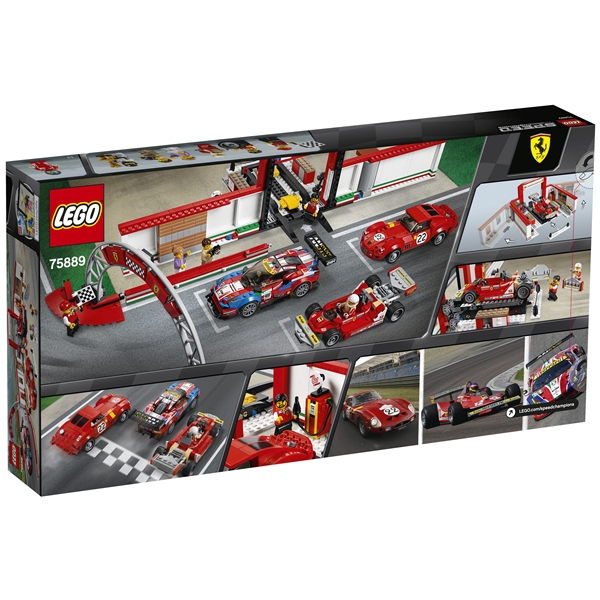 75889 LEGO Speed Ultimativt Ferrari-værksted (Billede 2 af 3)