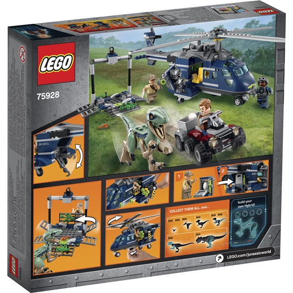 75928 LEGO J W Blues Helikopterjagt (Billede 2 af 7)