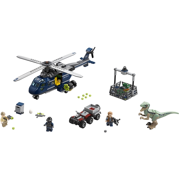 75928 LEGO J W Blues Helikopterjagt (Billede 3 af 7)