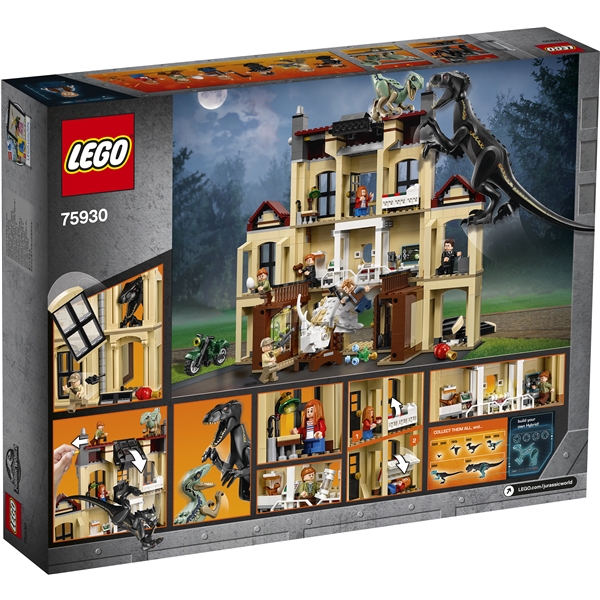 75930 LEGO Jurassic World Indoraptor-Kaos (Billede 2 af 6)