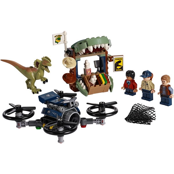 75934 LEGO® JurassicWorld Undsluppet Dilophosaurus (Billede 3 af 3)
