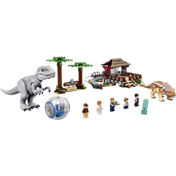 75941 LEGO Jurassic Indominus rex mod ankylosaurus (Billede 3 af 3)