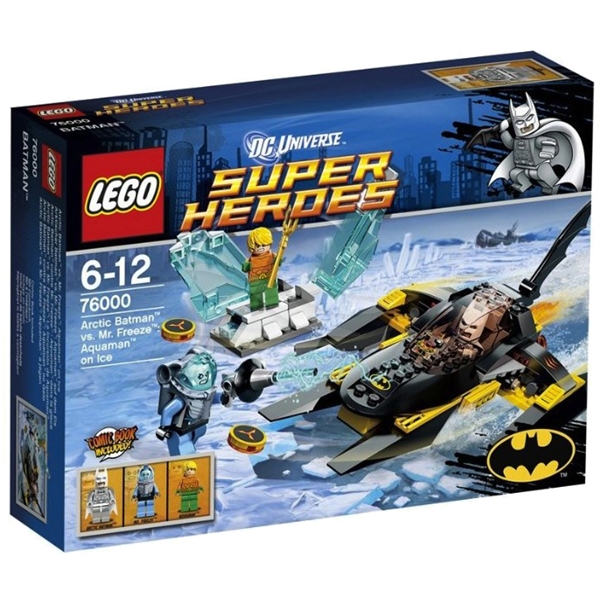 76000 Arktisk Batman vs. Mr. Freeze Aquaman på is (Billede 1 af 2)