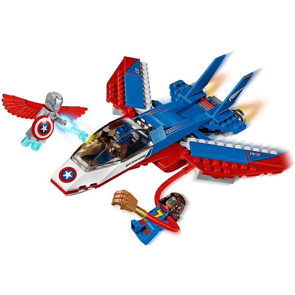 76076 LEGO Super Heroes Captain America Jetjagt (Billede 9 af 9)