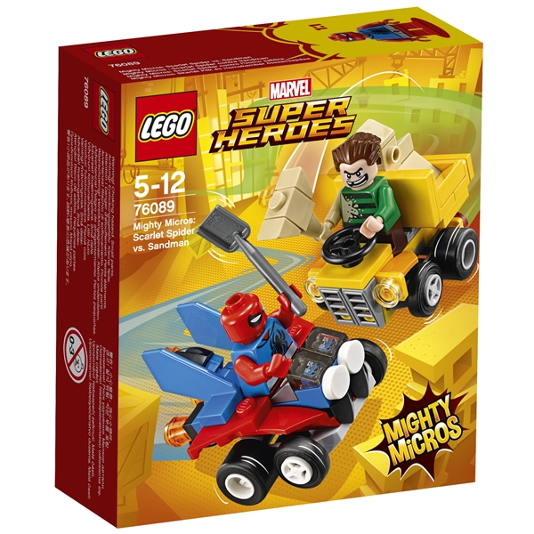 76089 LEGO Micros Scarlet Spider vs Sandman (Billede 1 af 3)