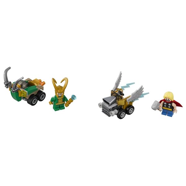 76091 LEGO Heroes Mighty Micros Thor vs Loki (Billede 3 af 3)