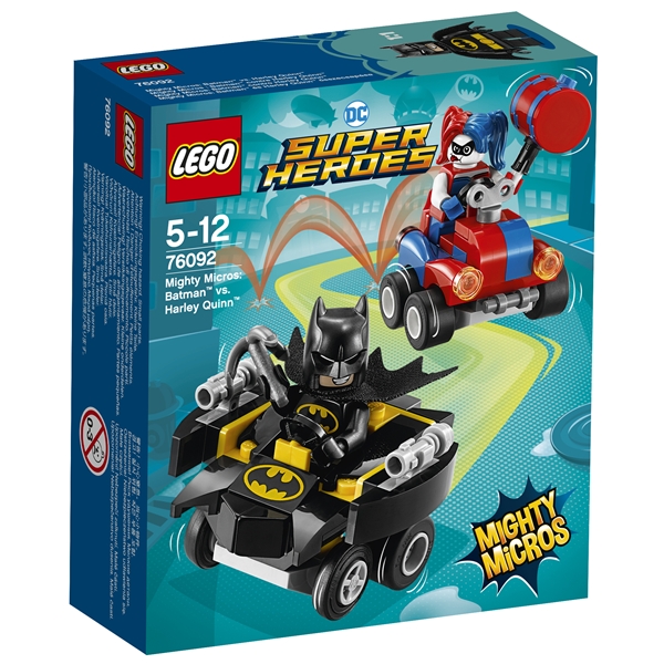 76092 LEGO Mighty Micros Batman vs Harley Quinn (Billede 1 af 3)