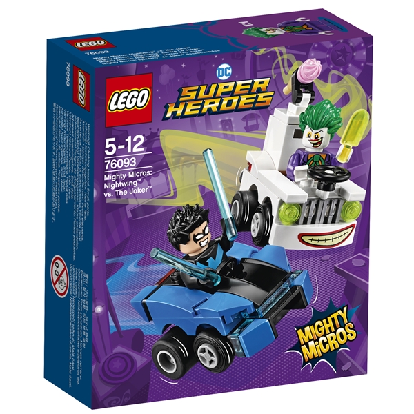 76093 LEGO Mighty Micros: Nightwing vs The Joker (Billede 1 af 3)