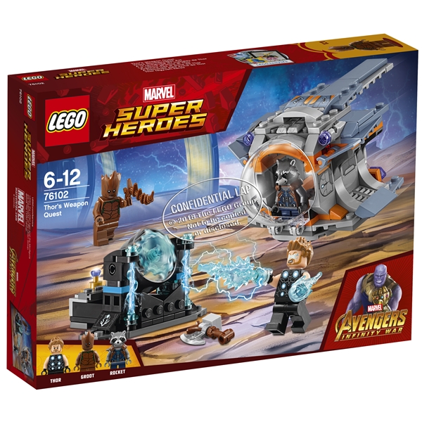 76102 LEGO Super Heroes Thors Våbenmission (Billede 1 af 3)