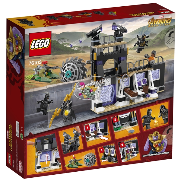 76103 LEGO Super Corvus Glaives Tærskerangreb (Billede 2 af 3)