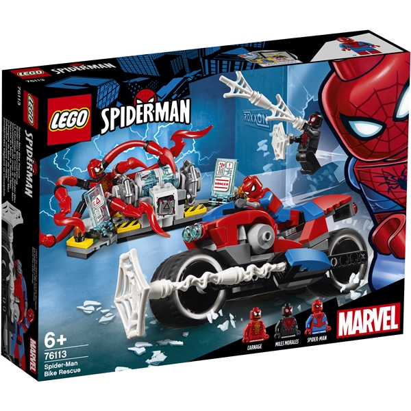 76113 LEGO Marvel Spider-Mans Motorcykelredning (Billede 1 af 4)
