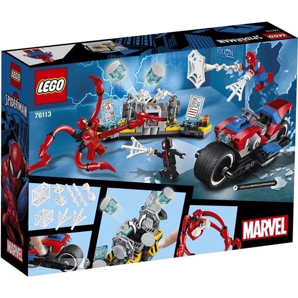 76113 LEGO Marvel Spider-Mans Motorcykelredning (Billede 2 af 4)