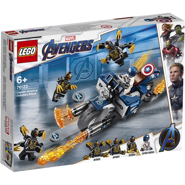 76123 LEGO Super Heroes Captain America (Billede 1 af 3)