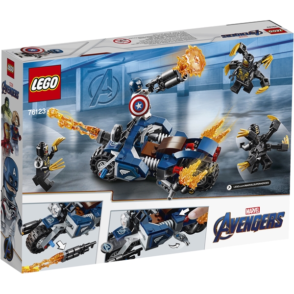 76123 LEGO Super Heroes Captain America (Billede 2 af 3)