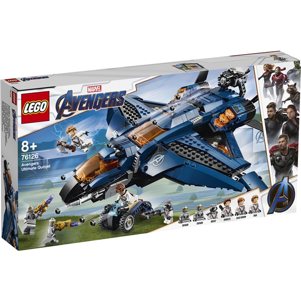 76126 LEGO Super Heroes Avengers Quinjet (Billede 1 af 3)