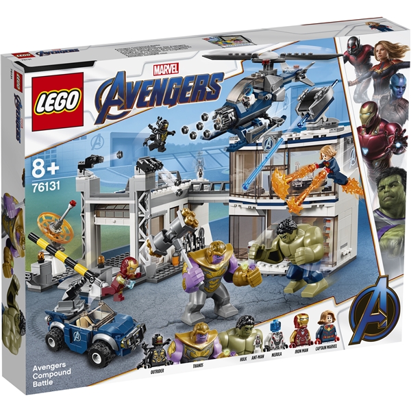 76131 LEGO Super Heroes Kampen om Avengers-basen (Billede 1 af 3)