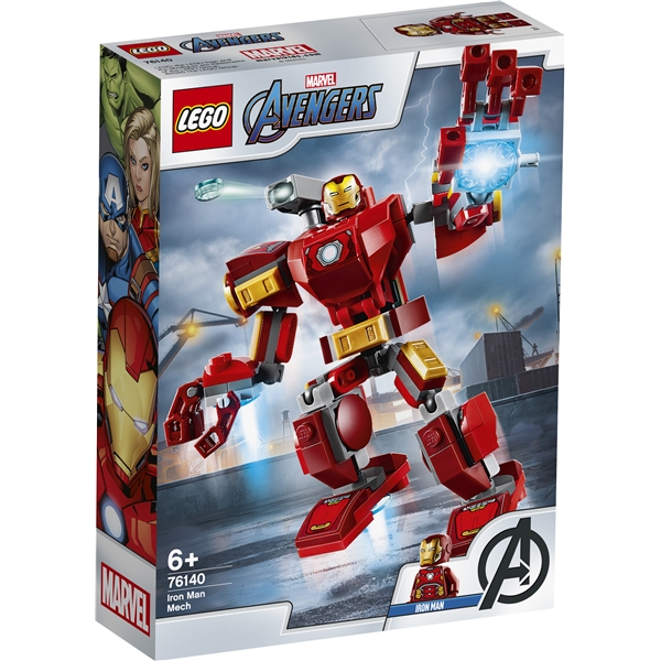 76140 LEGO Super Heroes Iron Man-robot (Billede 1 af 3)