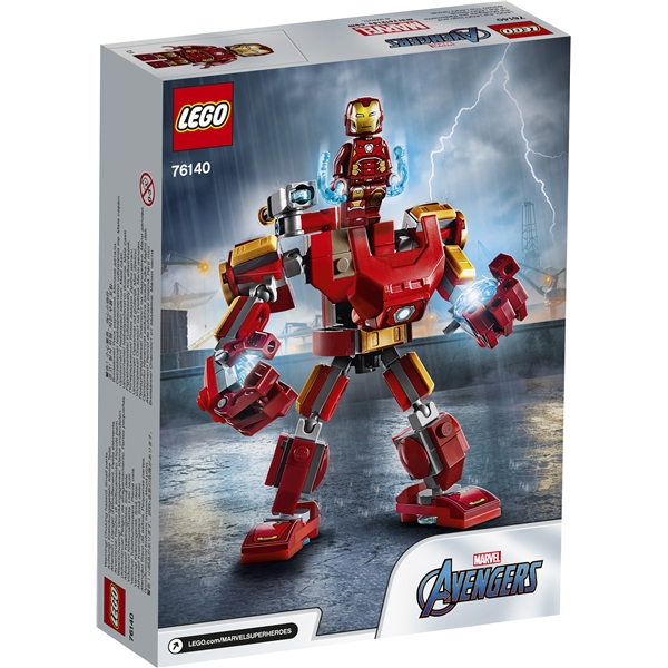 76140 LEGO Super Heroes Iron Man-robot (Billede 2 af 3)