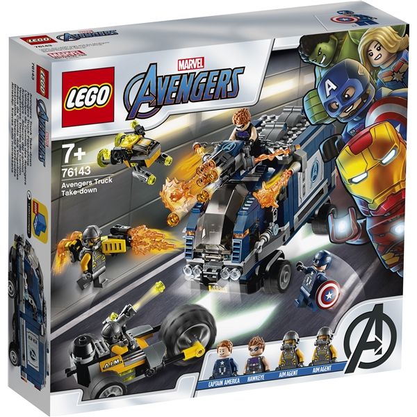 76143 LEGO Super Heroes Avengers lastbilsangreb (Billede 1 af 3)