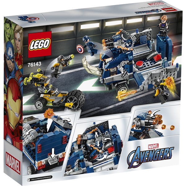 76143 LEGO Super Heroes Avengers lastbilsangreb (Billede 2 af 3)