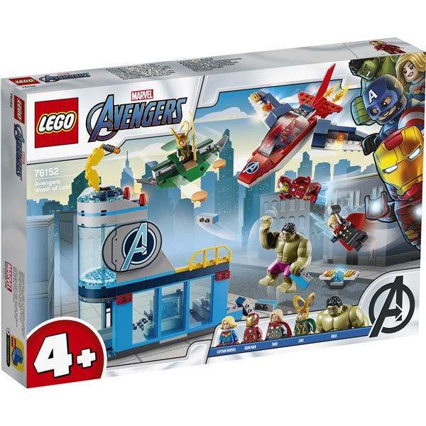 76152 LEGO Super Heroes Avengers – Lokes vrede (Billede 1 af 3)