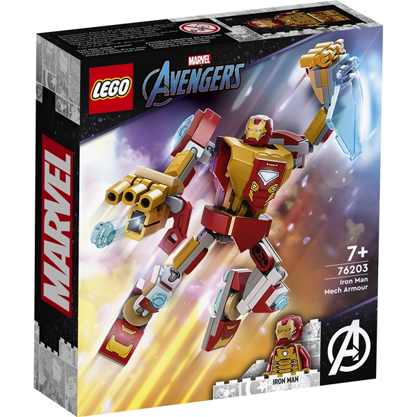 76203 LEGO Iron Mans Kamprobot (Billede 1 af 6)