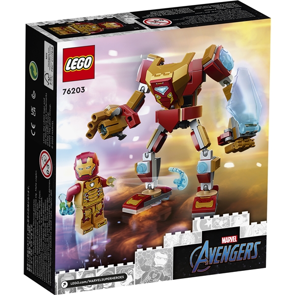 76203 LEGO Iron Mans Kamprobot (Billede 2 af 6)