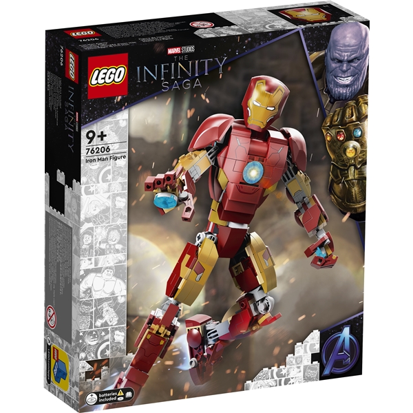 76206 LEGO Super Heroes Iron Man-Figur (Billede 1 af 6)