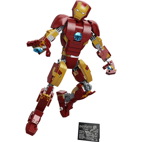 76206 LEGO Super Heroes Iron Man-Figur (Billede 3 af 6)