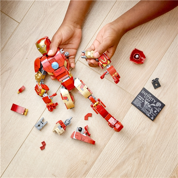 76206 LEGO Super Heroes Iron Man-Figur (Billede 4 af 6)