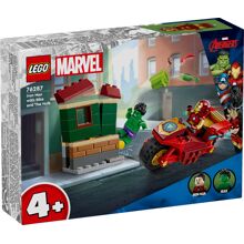76287 LEGO Iron Man med Motorcykel og Hulk