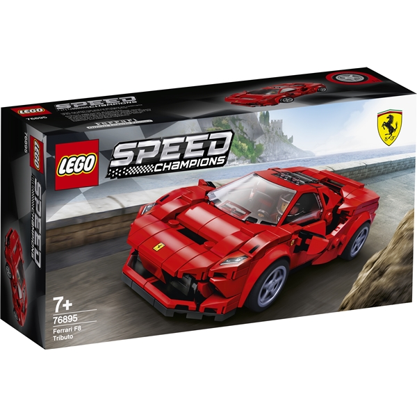 76895 LEGO Speed Champions Ferrari F8 Tributo (Billede 1 af 3)