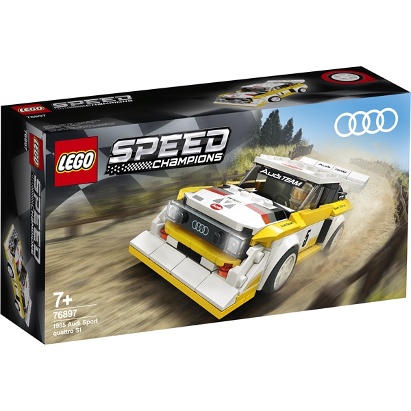 76897 LEGO Speed Champions 1985 Audi Quattro (Billede 1 af 3)