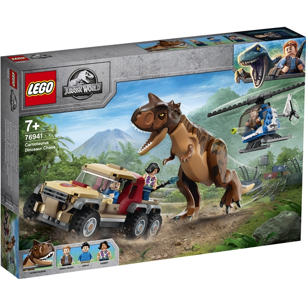 76941 LEGO JurassicWorld Carnotaurus-dinosaurjagt (Billede 1 af 3)