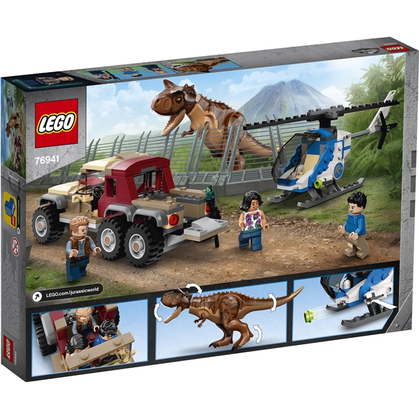 76941 LEGO JurassicWorld Carnotaurus-dinosaurjagt (Billede 2 af 3)