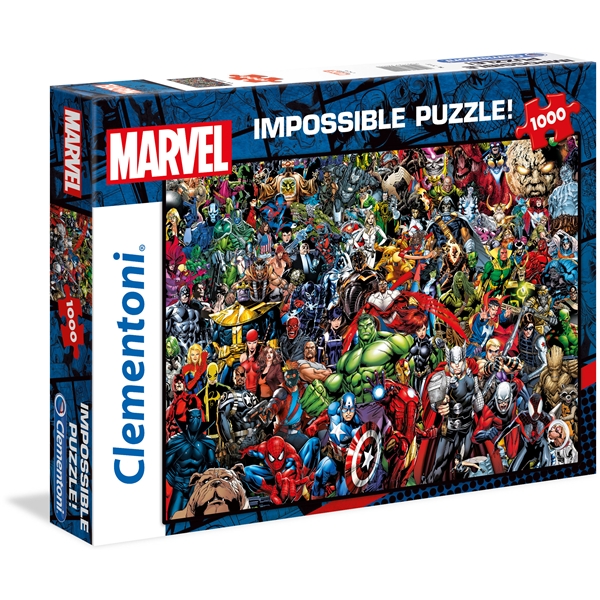 Puslespil 1000 Brikker Impossible Marvel