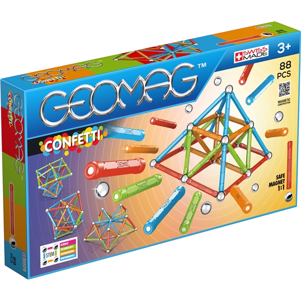 Geomag Confetti 88 Dele (Billede 1 af 2)