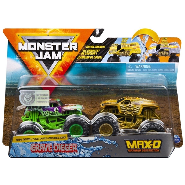 Monster Jam 1:64 Pakke med 2 stk. (Billede 3 af 5)