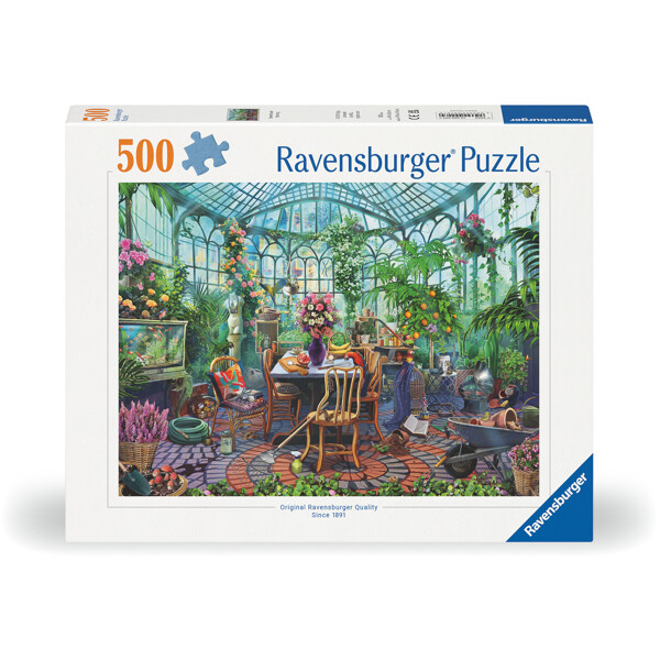 Puslespil 500 Brikker Greenhouse Mornings (Billede 1 af 4)
