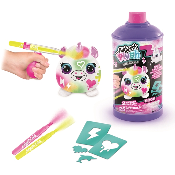 Airbrush Plush Neon Mini Mystery Kit (Billede 3 af 4)