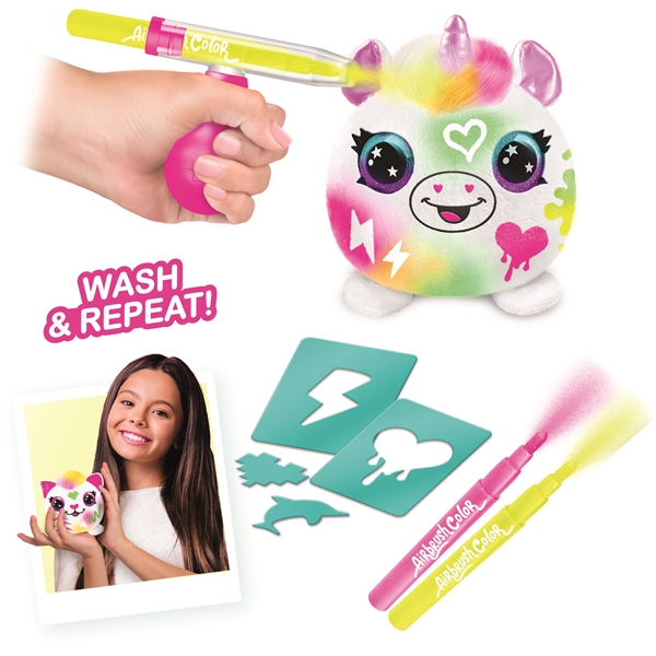 Airbrush Plush Neon Mini Mystery Kit (Billede 4 af 4)