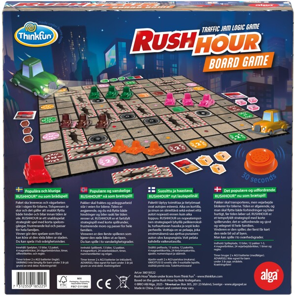 Alga Rush Hour Brætspil (Billede 3 af 3)